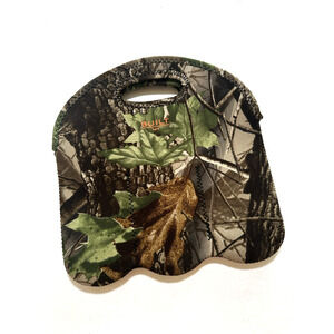 Built NY Neoprene 6 pack insulated Drink Tote Bag, Realtree Camo Pattern